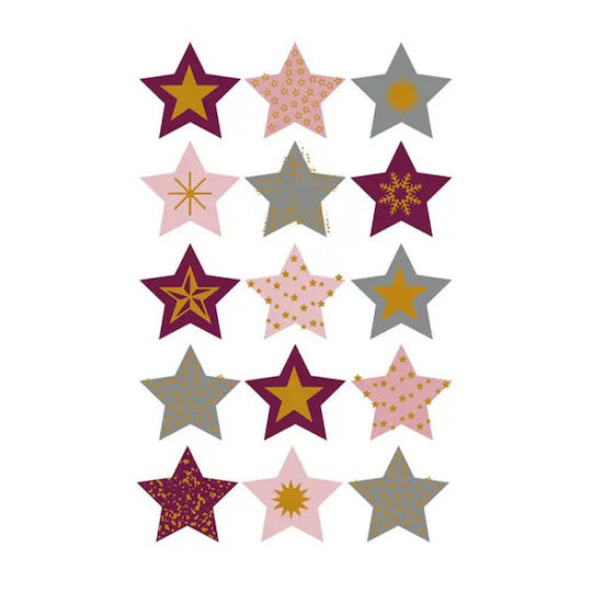 Bsb Christmas Stickers Magic Christmas Various Stars