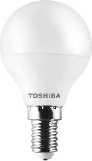 Toshiba N_STD Λάμπα LED 4.7W για Ντουί E14 και Σχήμα G45 Φυσικό Λευκό 470lm