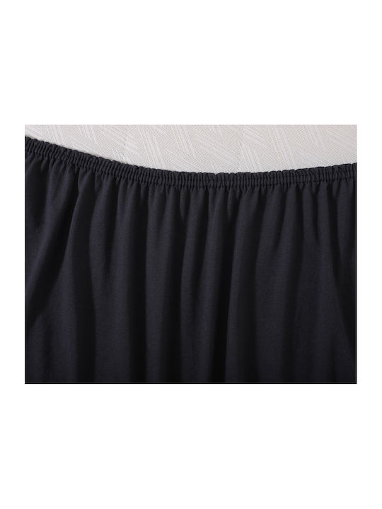 Silk Fashion Σεντόνι Υπέρδιπλο με Λάστιχο 160x200+35εκ. Dark Grey