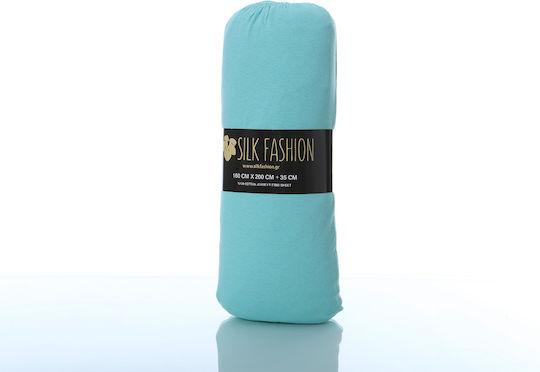 Silk Fashion Υπέρδιπλο 160x200+35εκ. με Λάστιχο Sea Green Silk Fashion Υπέρδιπλο 160x200+35εκ. με Λάστιχο Sea Green