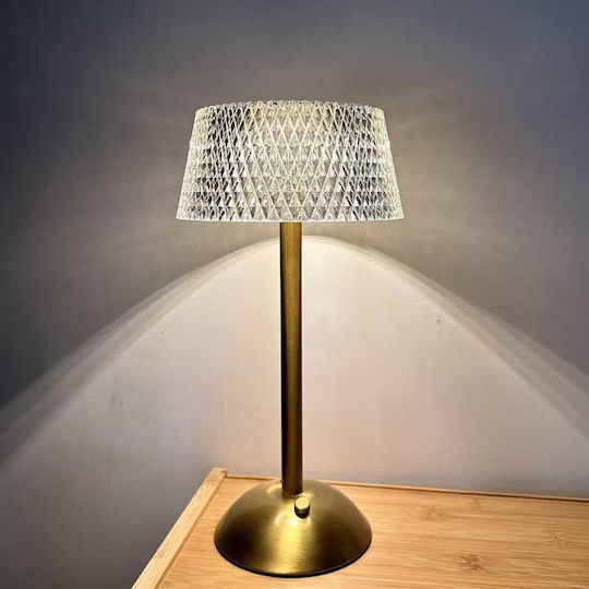 Dekorative Lampe Gold