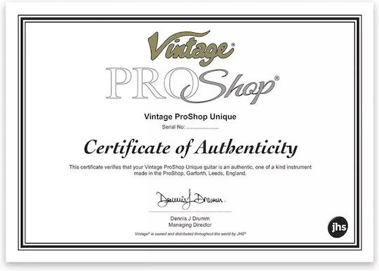 Vintage Proshop Custom Build V100pu Kossoff 59' Dirty Lemon Electric Guitar