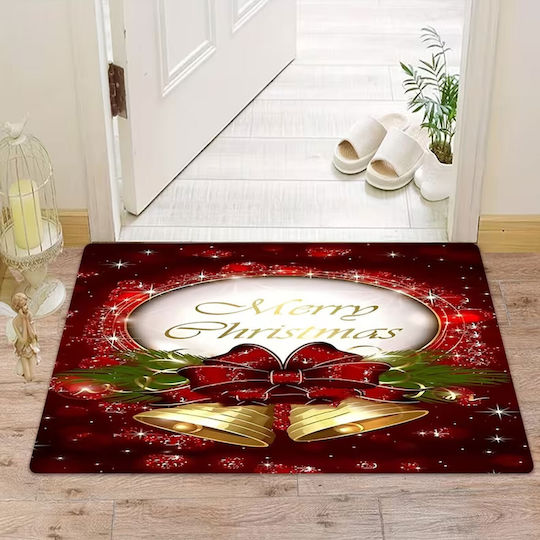 Chios Hellas Non-Slip Bath Mat Velvet 31951.MERRYCHRISTMAS Christmas 50x80cm