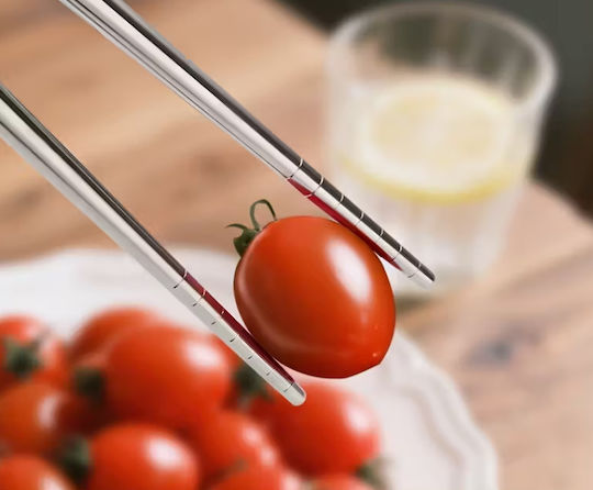 Chopsticks Inox Ασημί 5τμχ