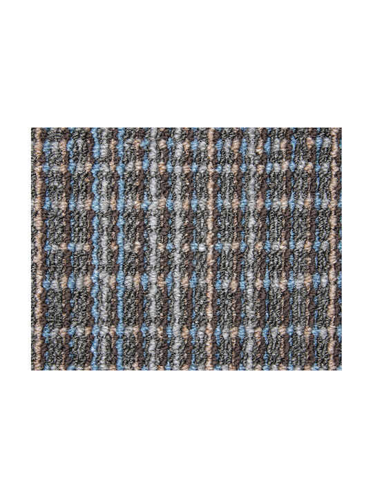 Nikotex Carpets Rutschfest Wohnzimmer Teppich Warren Hellblau-Beige 200x250