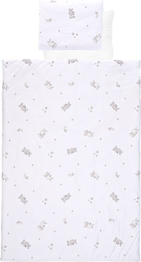 Lorelli Σετ Κούνιας Ranforce Grey 4τμχ