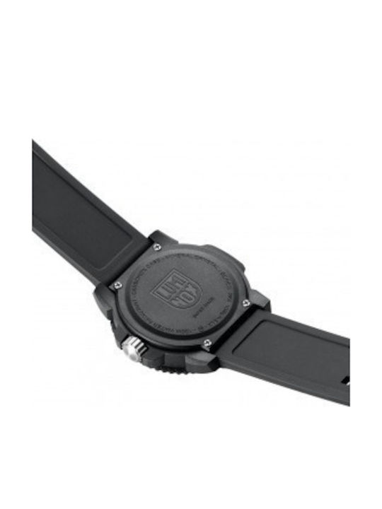 Luminox Men's Watch 44mm Battery with Black Rubber Strap