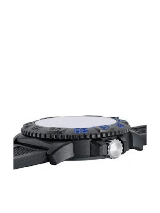 Luminox Men's Watch 44mm Battery with Black Rubber Strap