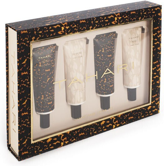 Tri-Coastal Design Tahari Animal Print Skin Care Set for Moisturizing 4pcs