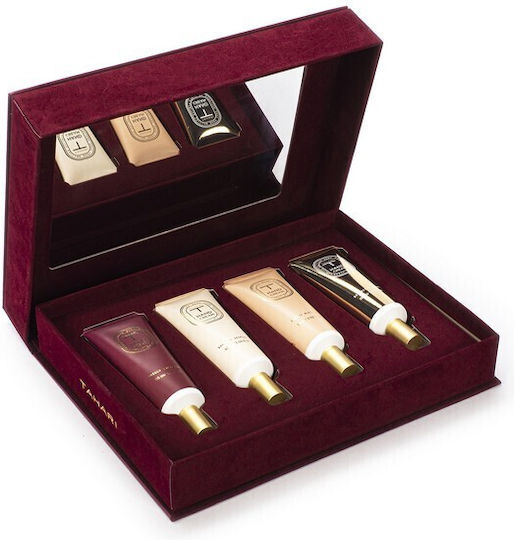 Tri-Coastal Design Tahari Red Velvet Skin Care Set for Moisturizing 4pcs