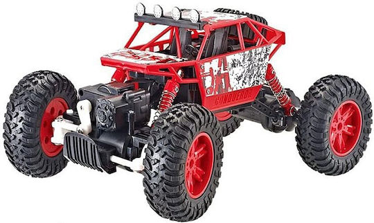 Teleghidat Mașină Crawler 4WD Roșu