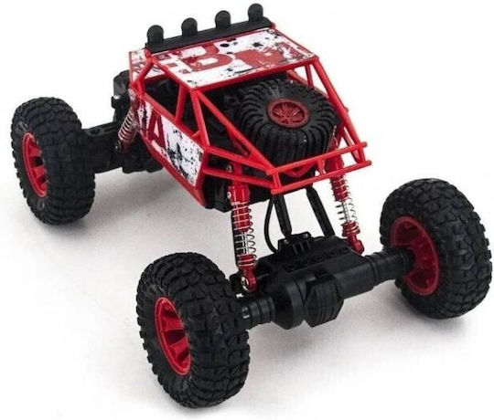 Teleghidat Mașină Crawler 4WD Roșu