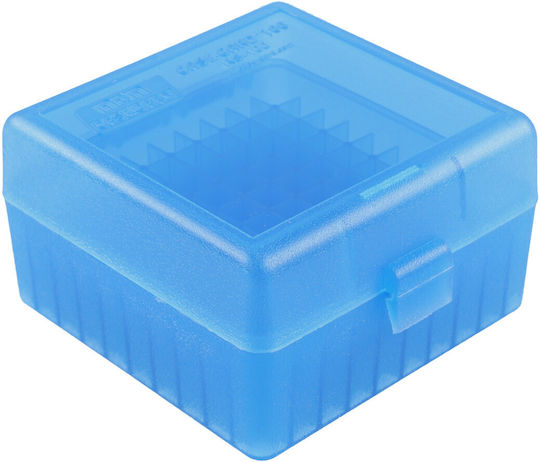 MTM Rs-100-24 Blue Bullet Ammo Box 223rem 100pcs