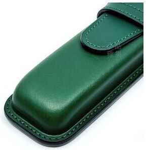 Pilot Somes Pen Green Leather Case 2 Pens Sls2-11-g 4902505643491
