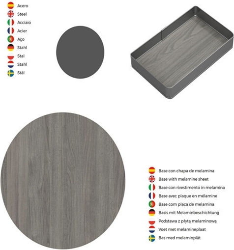 Emuca Wardrobe Expanding Hardware with Brakes Gray 223-8383435HAR