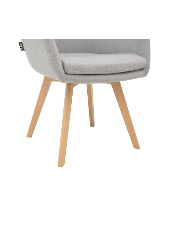 Safira Stühle Speisesaal Grey Shade 1Stück 57x58x84cm
