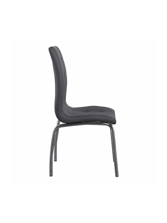 Melva Stühle Speisesaal Gray 1Stück 42x68x96cm