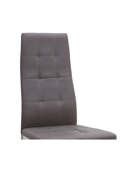 Rosa Scaune Sala de mese Maro 1buc 41x48x98buc