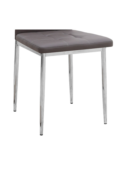 Rosa Scaune Sala de mese Maro 1buc 41x48x98buc