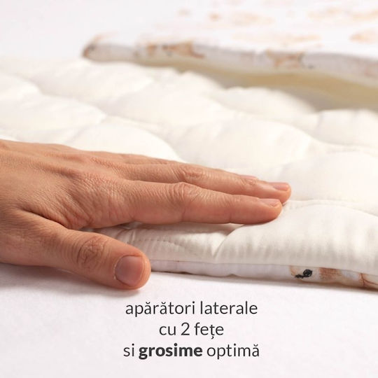 Kidizi Crib Bumpers Classic Inside Beige 60x120cm