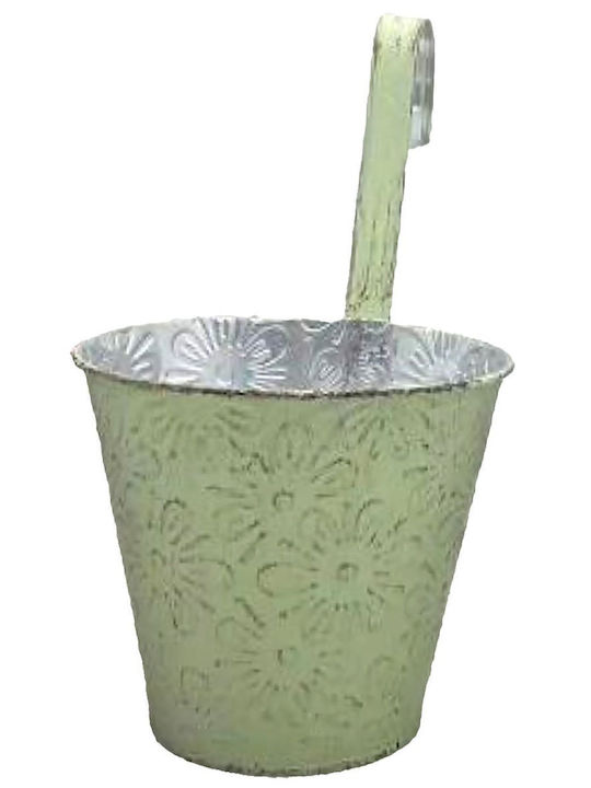 HOMie Hanging Planter Metal Purple 16x16x14cm.