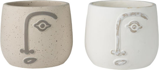 Zen Collection Plant Pot Ceramic Beige Zen Collection Plant Pot Ceramic Beige