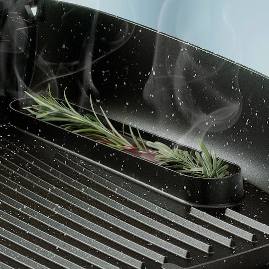 Philips Tabletop Electric Grill with Smooth and Grooved Plate 2400W with Lid and Adjustable Thermostat 15.8x15.8cm