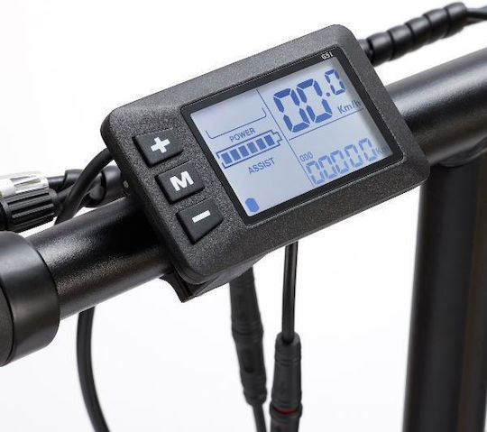Nilox 20" Gray Foldable Electric Racing Bicycle