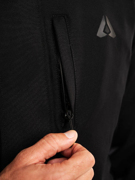AGVpro Commuter Χειμερινό Ανδρικό Μπουφάν Μηχανής Μαύρο