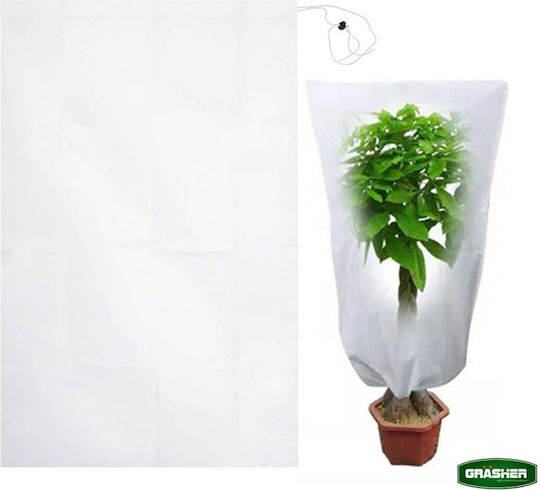 Grasher 104049 Capac Antigel Cu Glugă 17gr/m² Alb