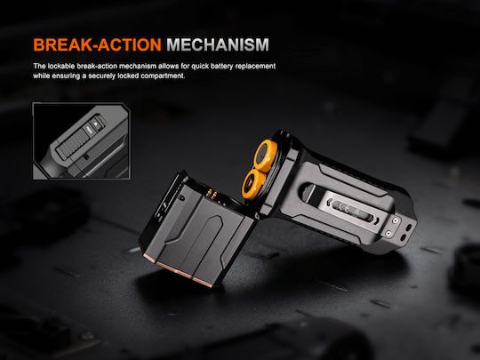 Fenix Wiederaufladbarer Handscheinwerfer LED IP68 mit Maximaler Helligkeit 6500 Lumen