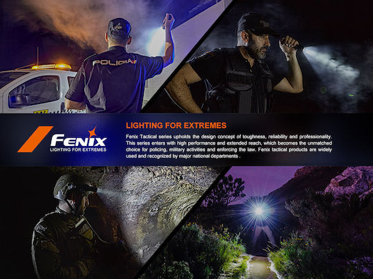 Fenix Акумулаторен Фенер LED с Максимална Светлина 6500 Лумени