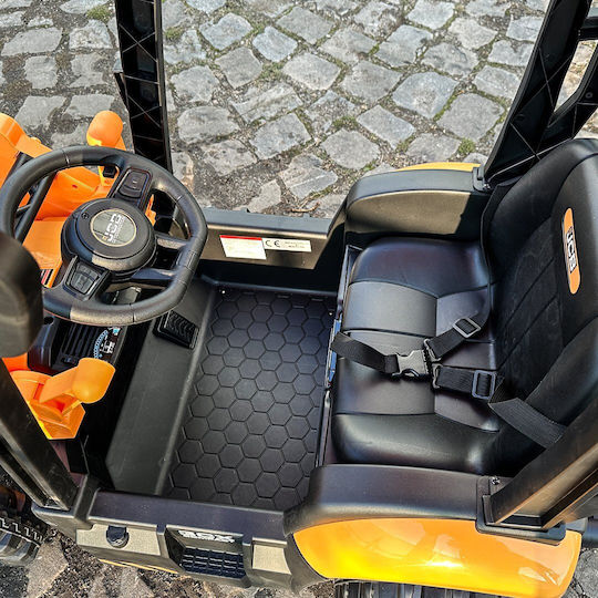Παιδικό Τρακτέρ JCB Ηλεκτροκίνητο 12 Volt Κίτρινο για 3+ Ετών