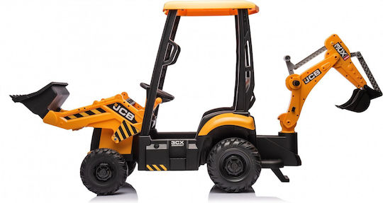 Παιδικό Τρακτέρ JCB Ηλεκτροκίνητο 12 Volt Κίτρινο για 3+ Ετών