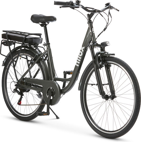 Nilox J5 Pro 26" Gri Electric Bicicletă de Oraș