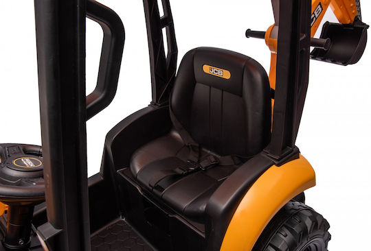 Παιδικό Τρακτέρ JCB Ηλεκτροκίνητο 12 Volt Κίτρινο για 3+ Ετών