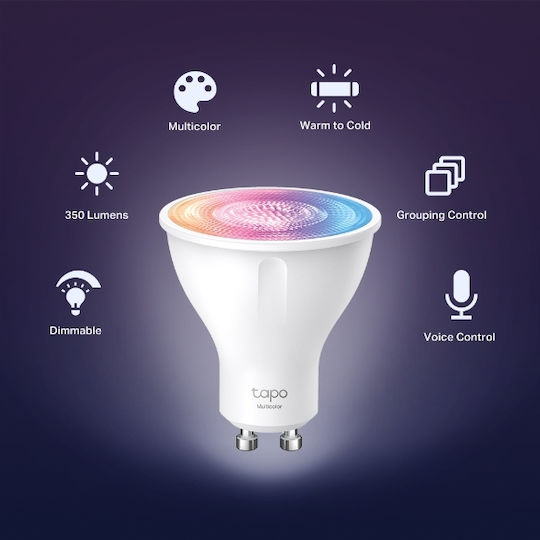 TP-LINK Smart Λάμπα v1.2 LED RGB