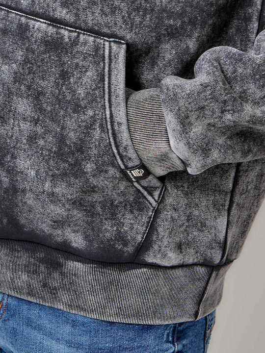 Sweatshirt with Hood Black