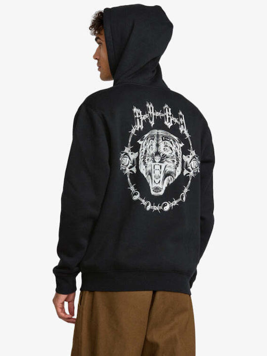 Eyes Sweatshirt mit Kapuze Black