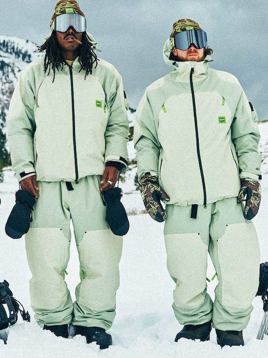 686 I-008488-57 Men's Trousers for Ski & Snowboard Green