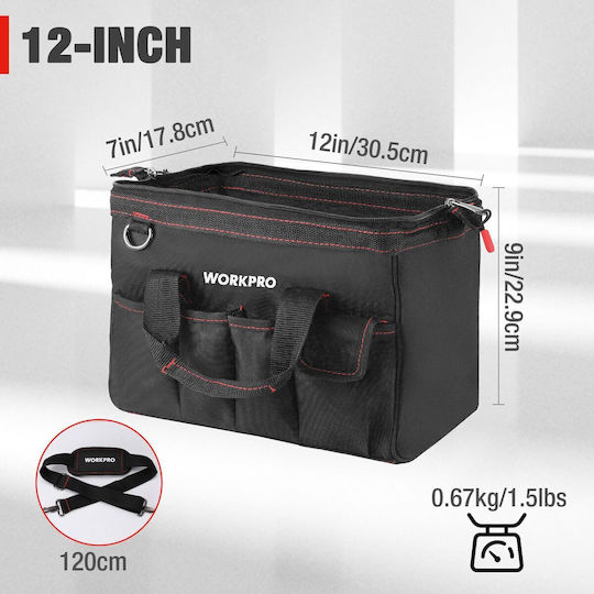 WorkPro Τσάντα Ώμου 30lt