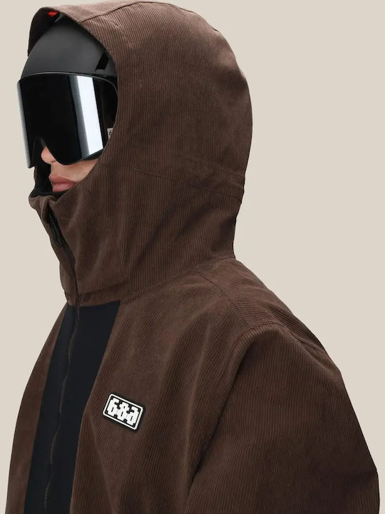 686 I-008481-289 Ανδρικό Μπουφάν για Σκι & Snowboard Καφέ 686 I-008481-289 Ανδρικό Μπουφάν για Σκι & Snowboard Καφέ