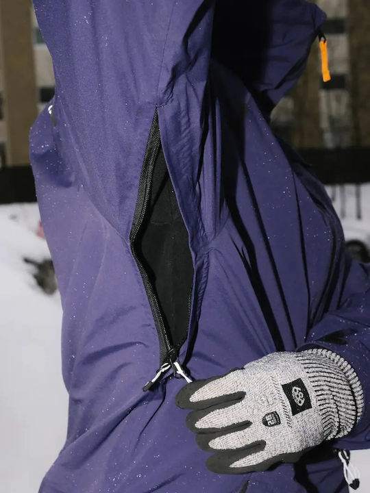686 I-008485-110 Ανδρικό Μπουφάν για Σκι & Snowboard Μωβ