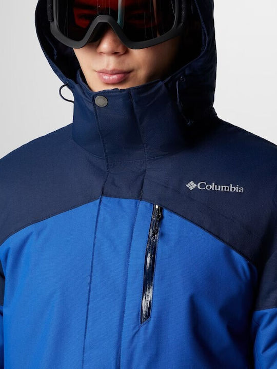 Columbia 2087411-433 Ανδρικό Μπουφάν για Σκι & Snowboard Ροζ