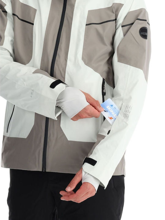 Icepeak 856200541-025 Männer Jacke aus für Ski & Snowboard Beige