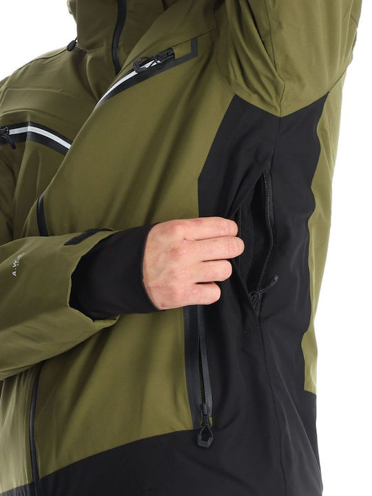 Icepeak 856120505-571 Männer Jacke aus für Ski & Snowboard Grün