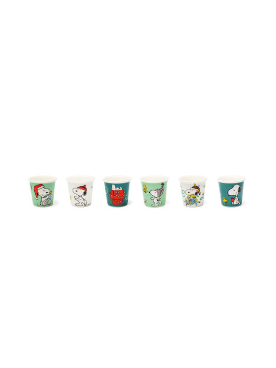 Excelsa Set Weihnachtliche Teller Porzellan Braun 6Stück Excelsa Set Weihnachtliche Teller Porzellan Braun 6Stück
