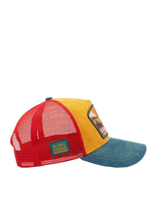 King Kerosin Καπέλο California Cap Senf King Kerosin Καπέλο California Cap Senf