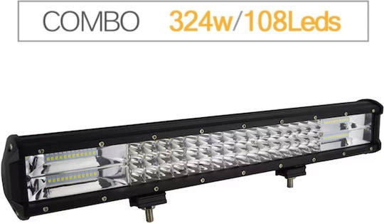 Cree Rezistent la apă Faruri Auto în formă de Bară LED Volkswagen Buggy - Buggy 12 / 24V 324W 59cm cu Alb Iluminare 1buc