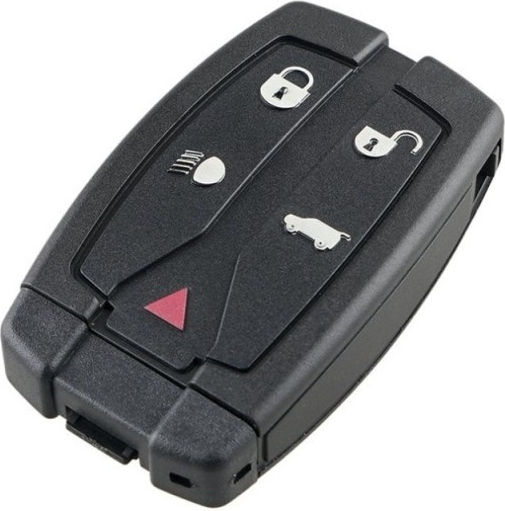 Techstar Car Key Case Compatible Land Rover Freelander 5 Buttons Blade